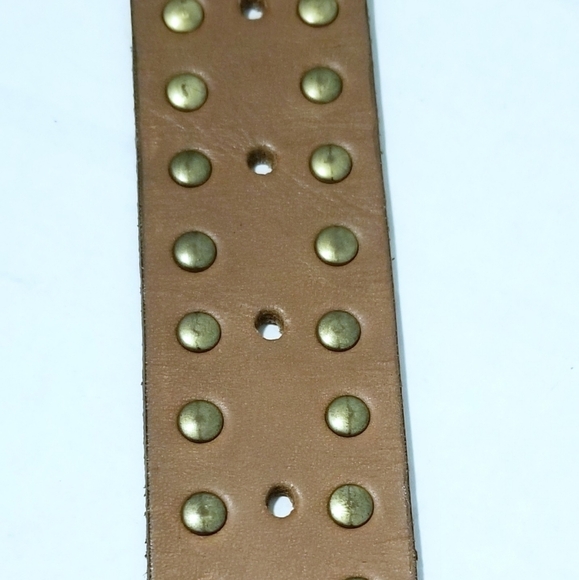 Soulier Leather Embroidered Studded South Western cowboy farmhouse boho belt main image 7